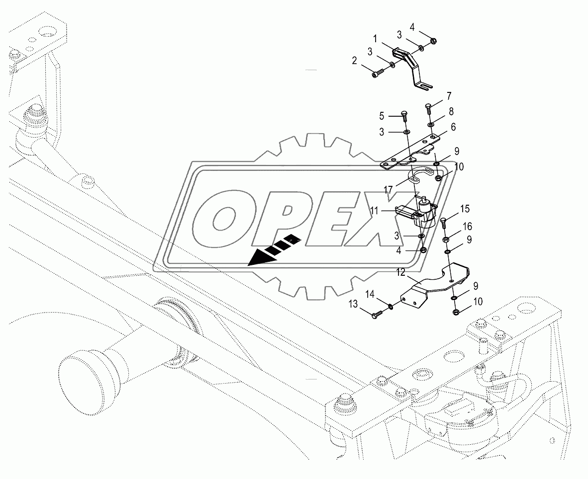 Steering axle-automatic pilot