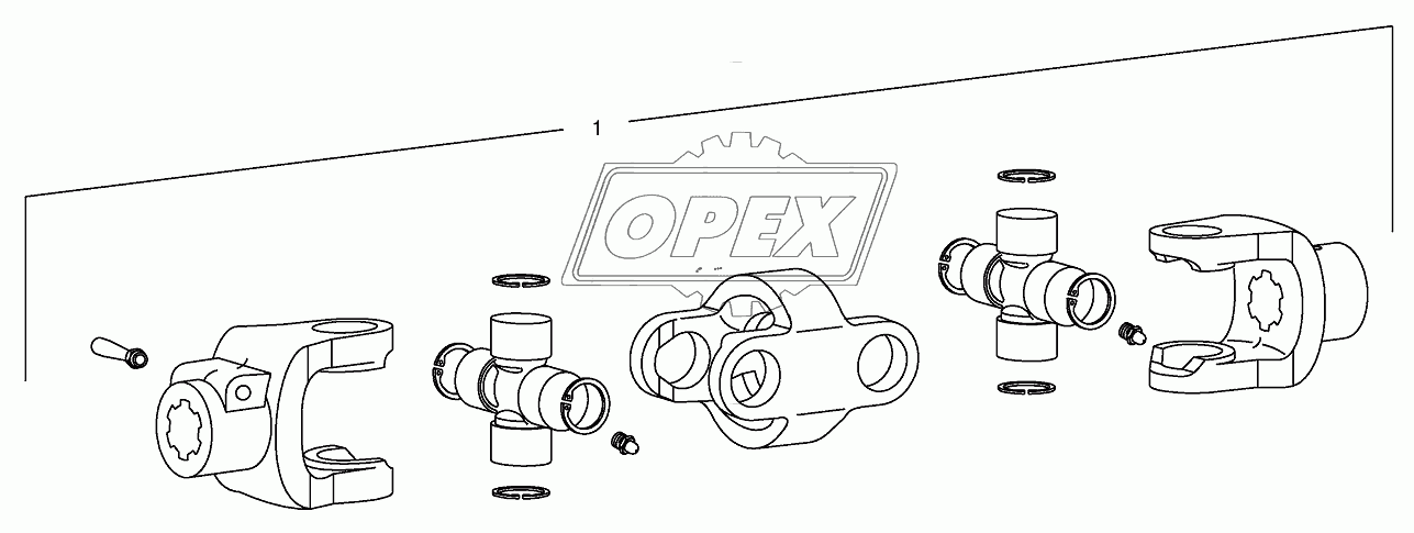 Double universal joint 1