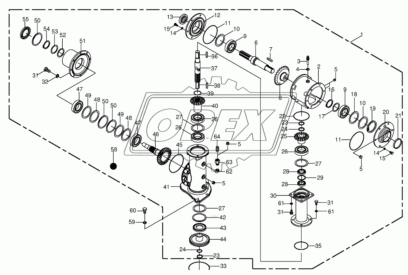 Gearbox-front