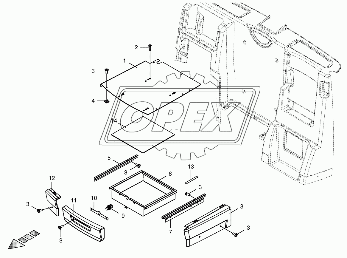 Cab-drawer