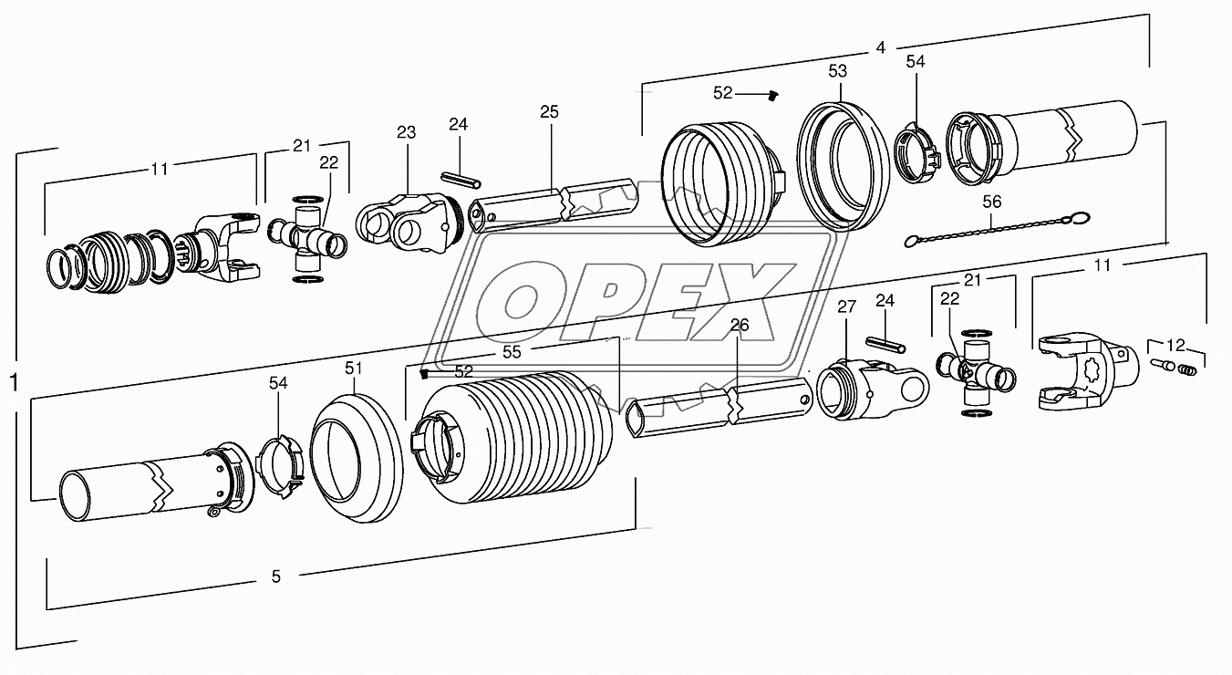 Main Pto shaft