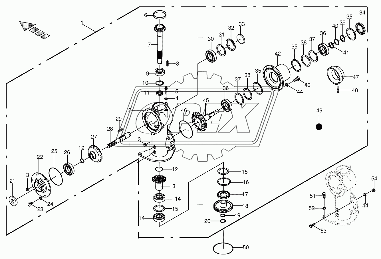 Main gearbox