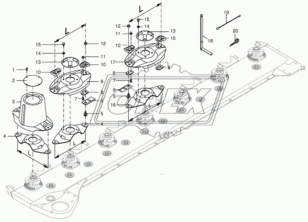 Cutter bar with quick coupler