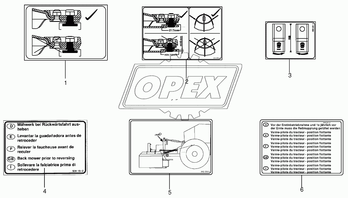 General information labels