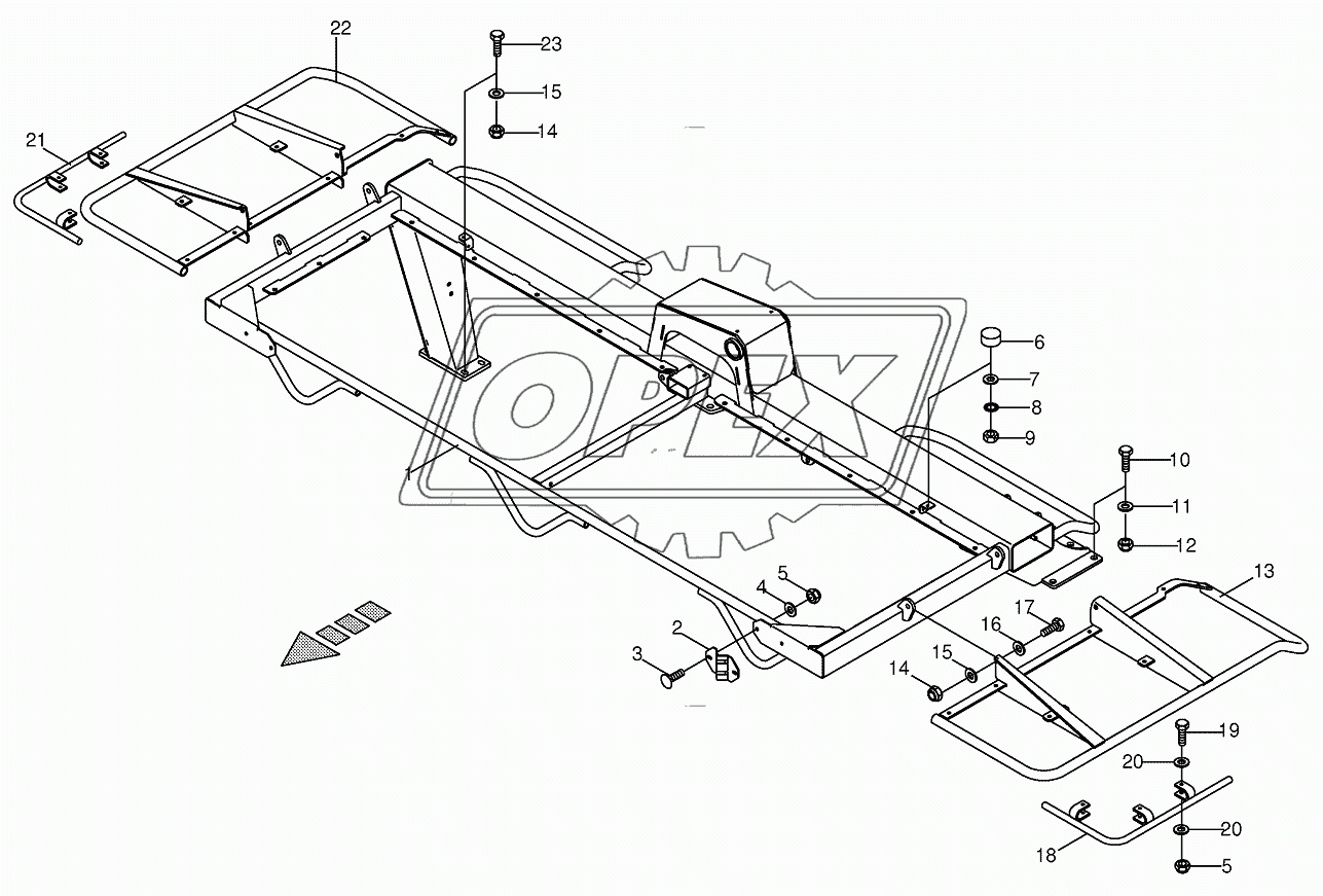 Supporting beam EasyCut 28M