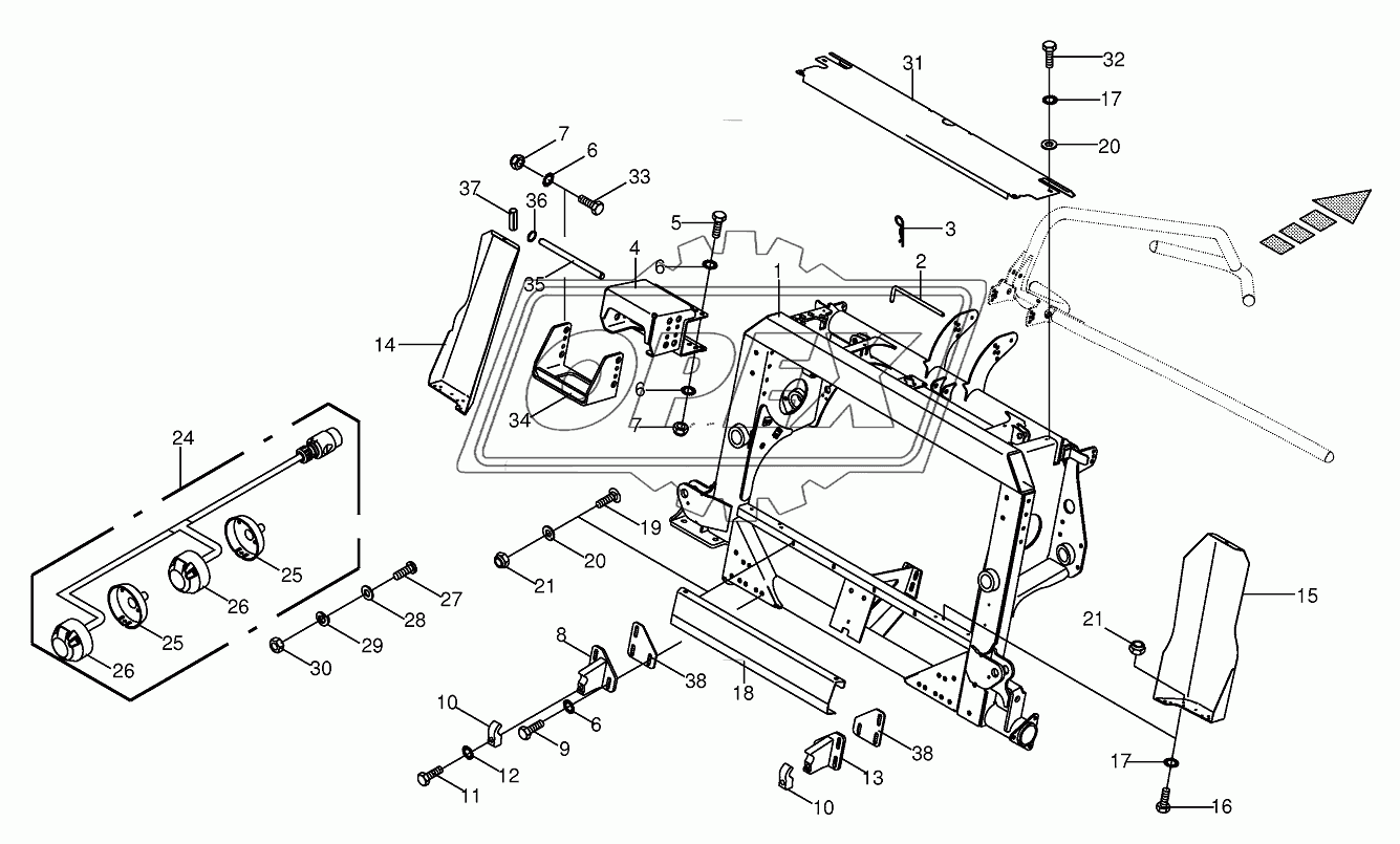 Adapter frame-Addition CL