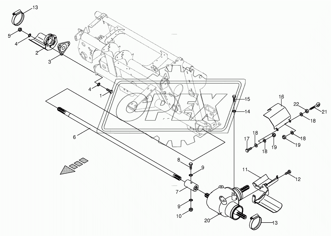 Drive - Main gearbox