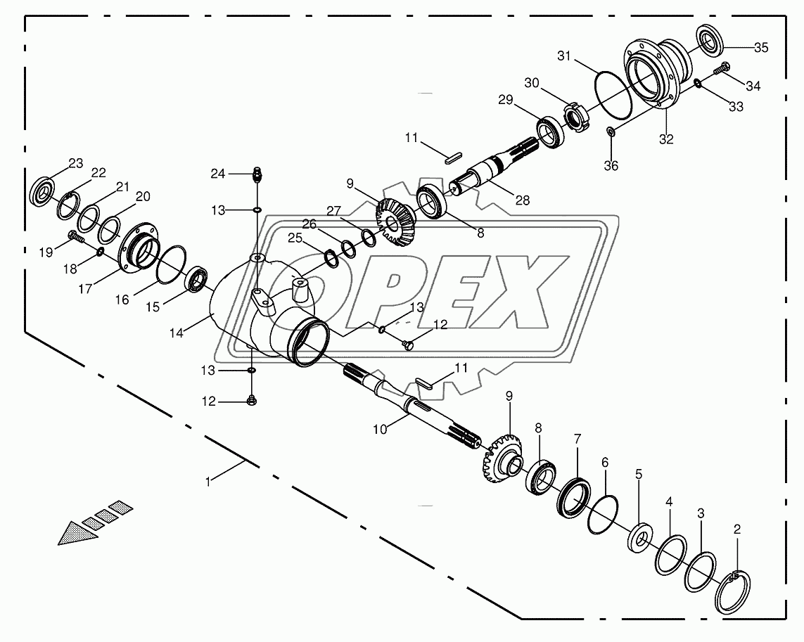 Main gearbox