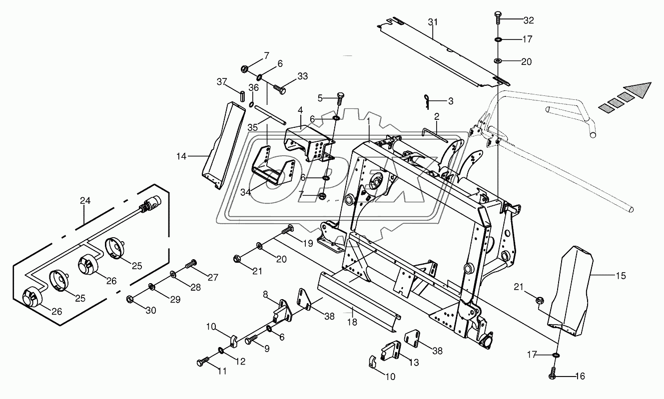 Adapter frame-Addition CL