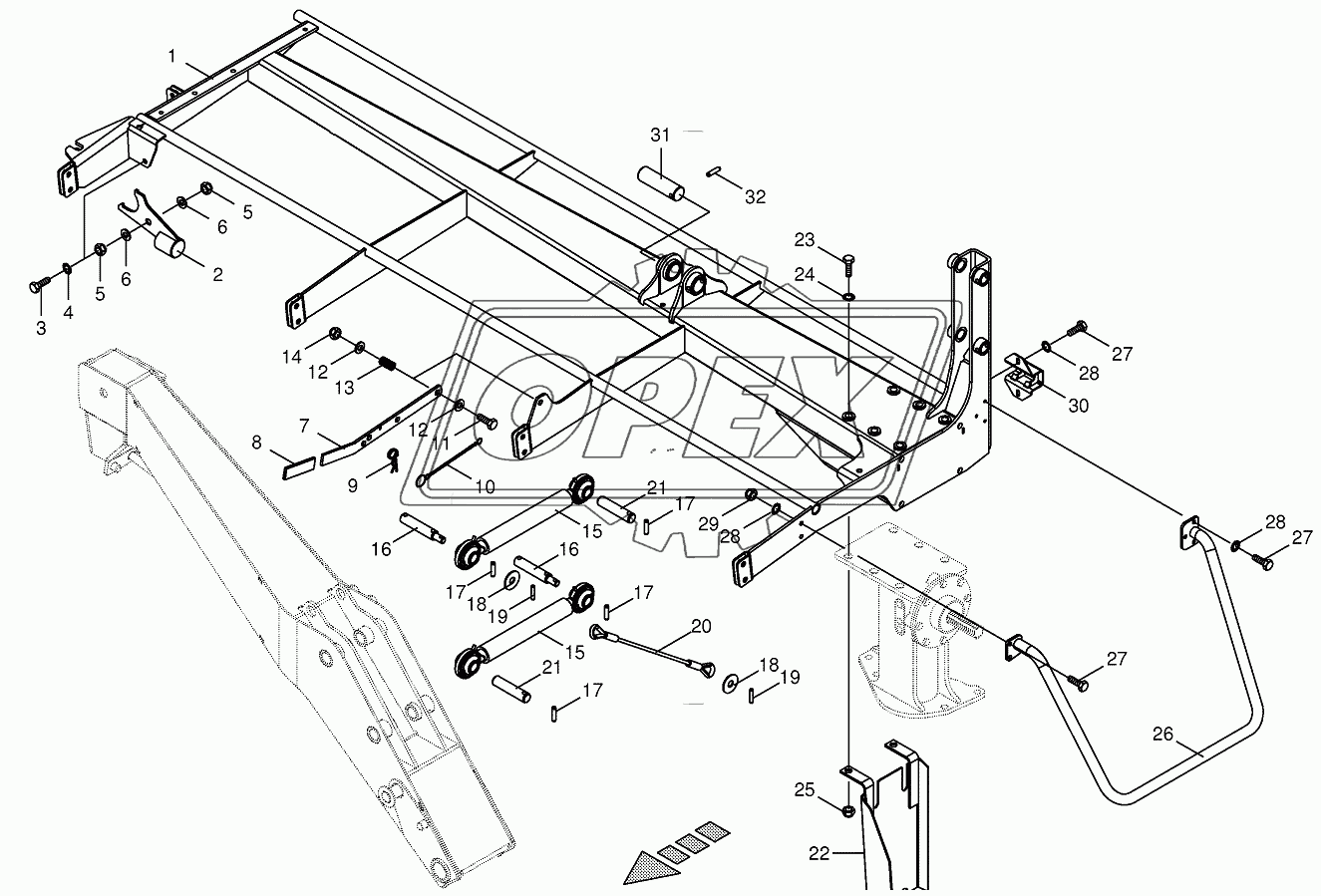 Support arm