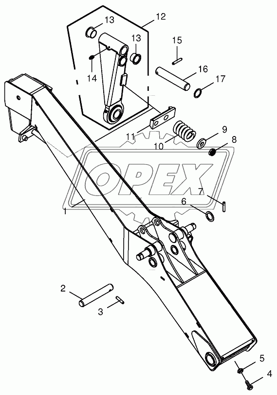 Control lever 1