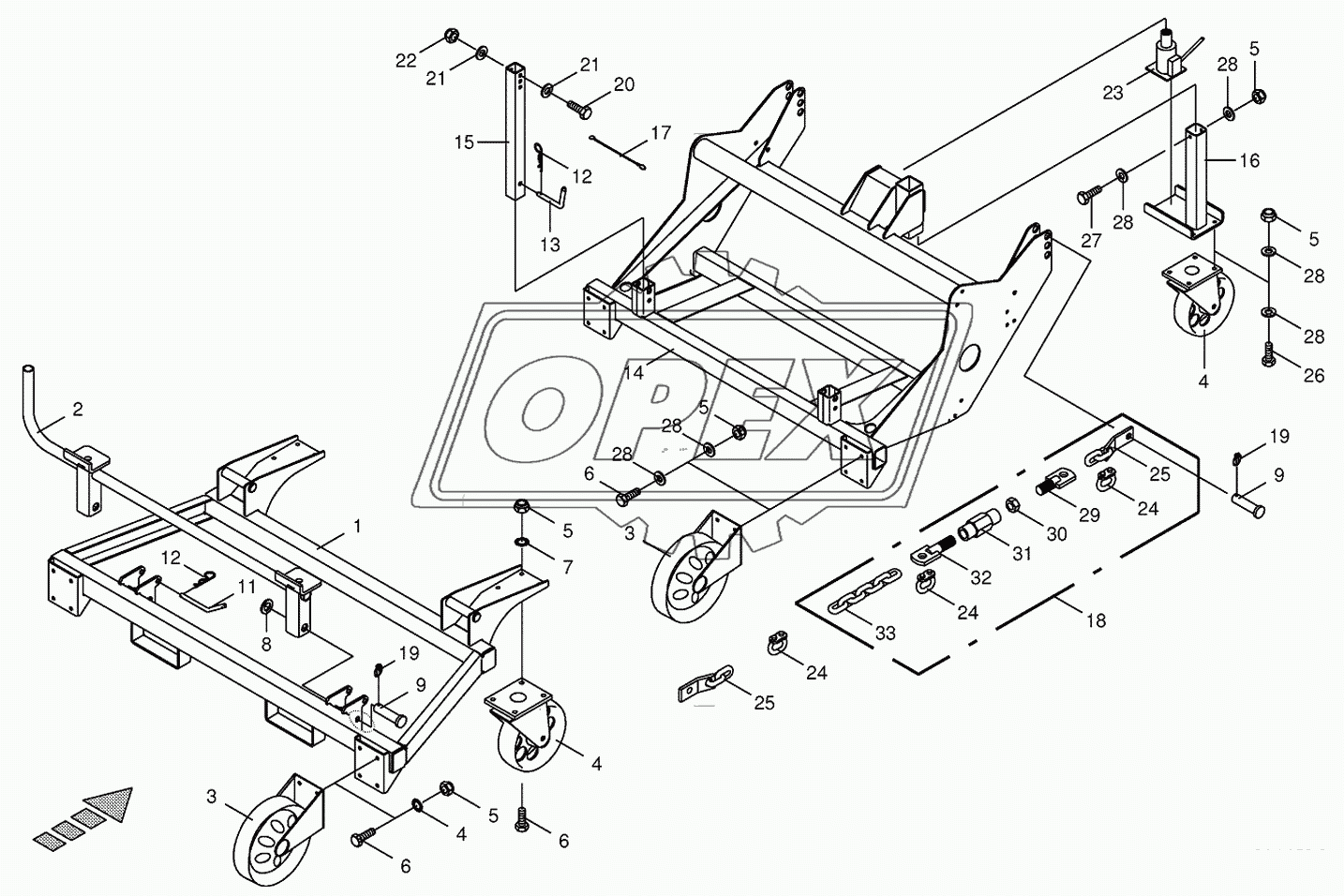 Installation car