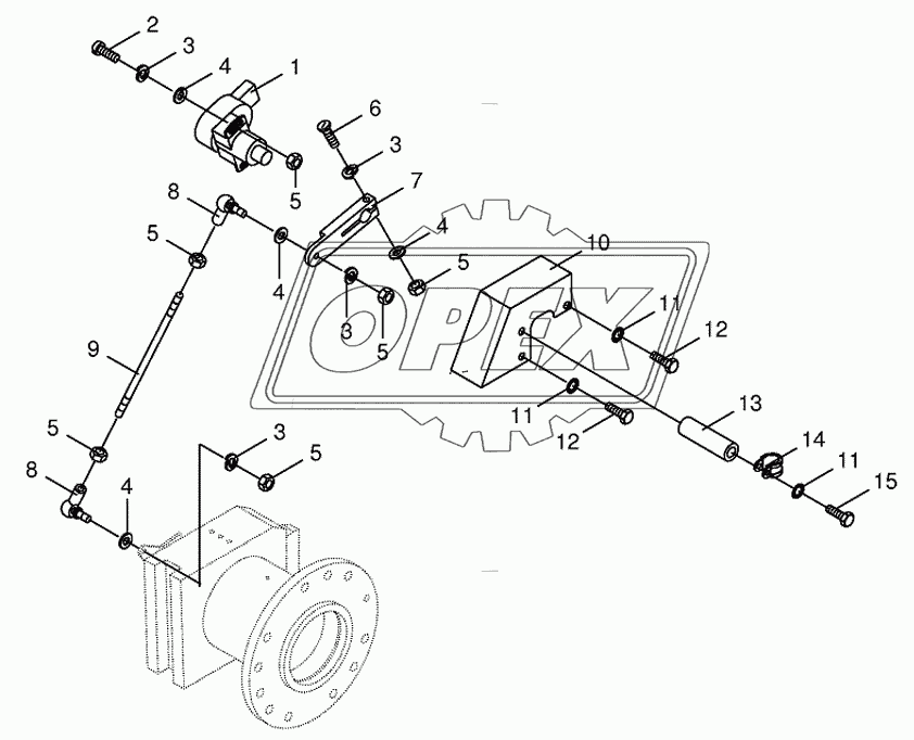 Angle sensor-chopping drum