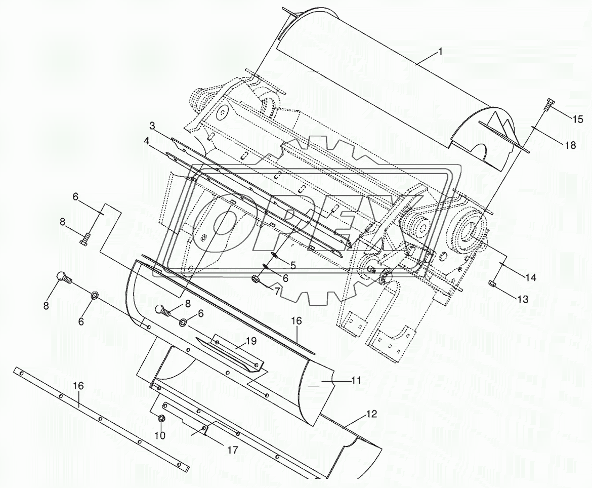 Roller basin