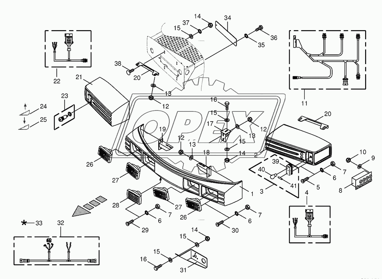 Front panel/Headlight 1