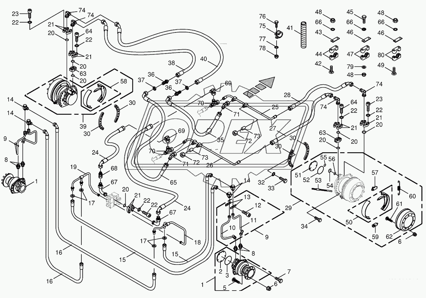 Traction drive wheel engine