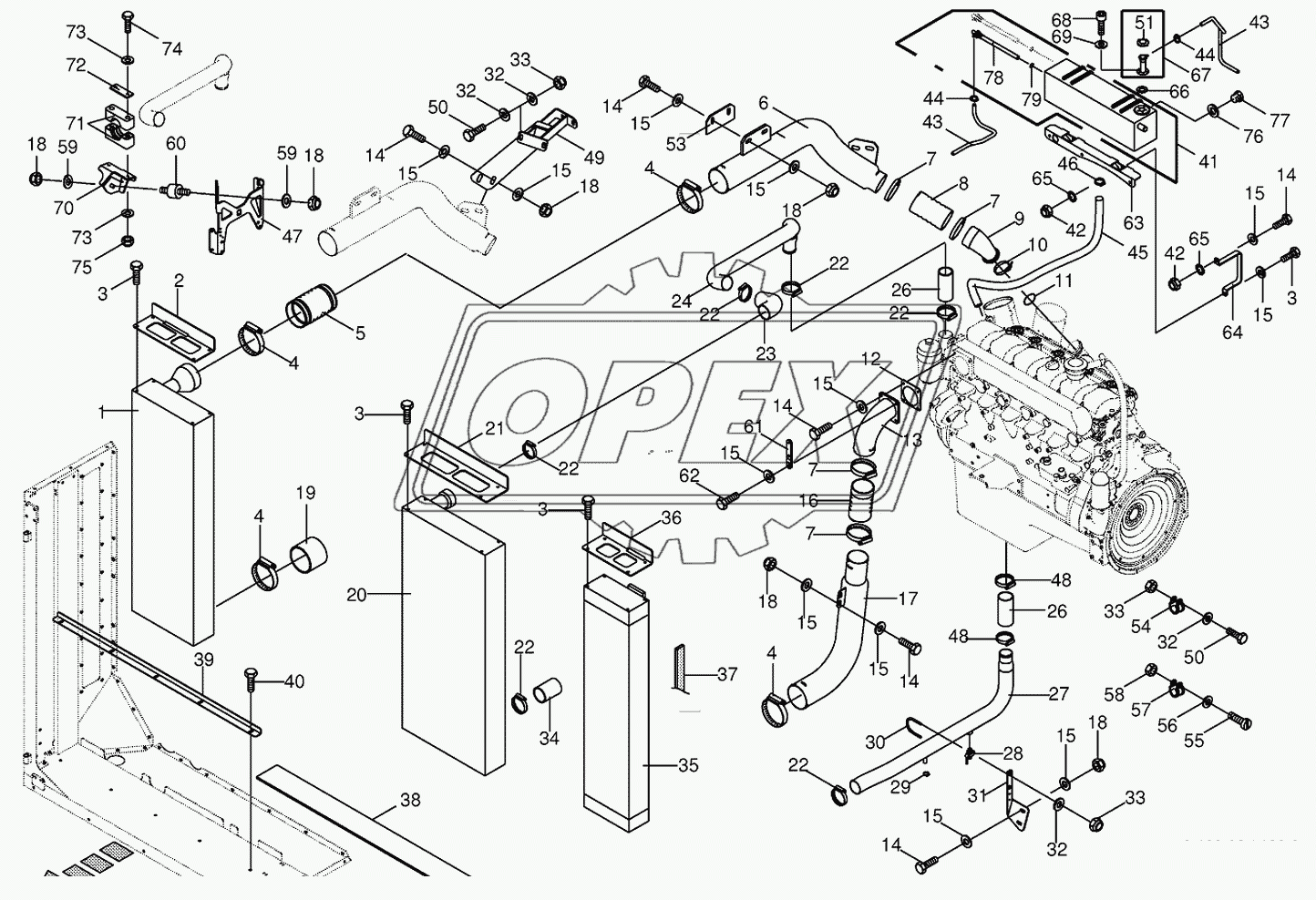 Condenser for air conditioner-cpl.