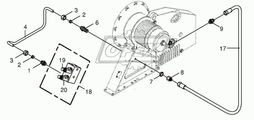 Lines main clutch