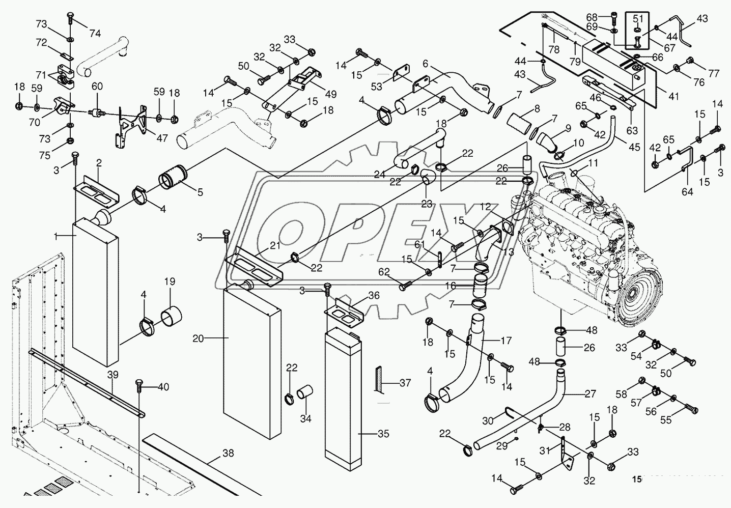 Condenser for air conditioner-cpl.