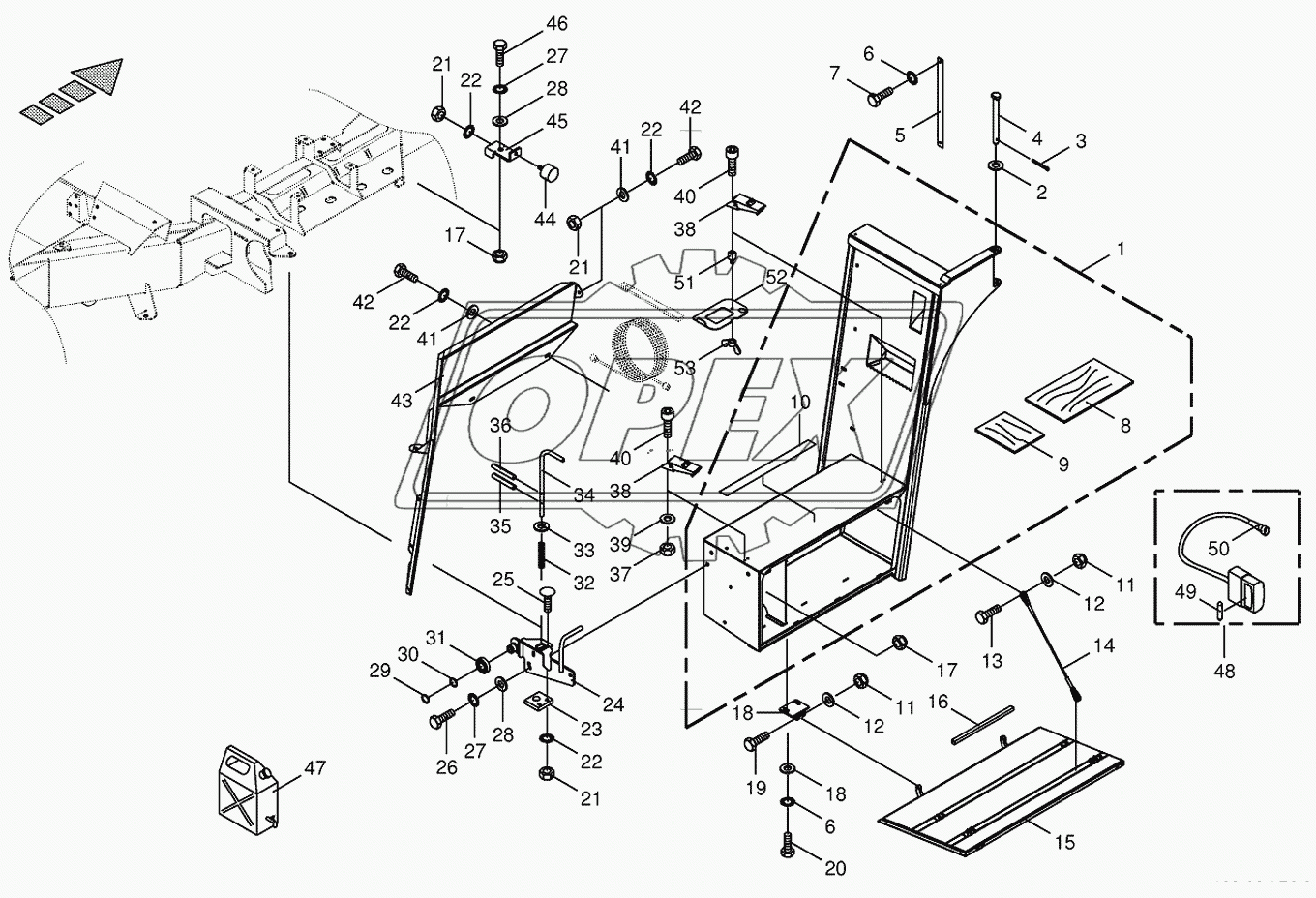 Tool box-pivoting