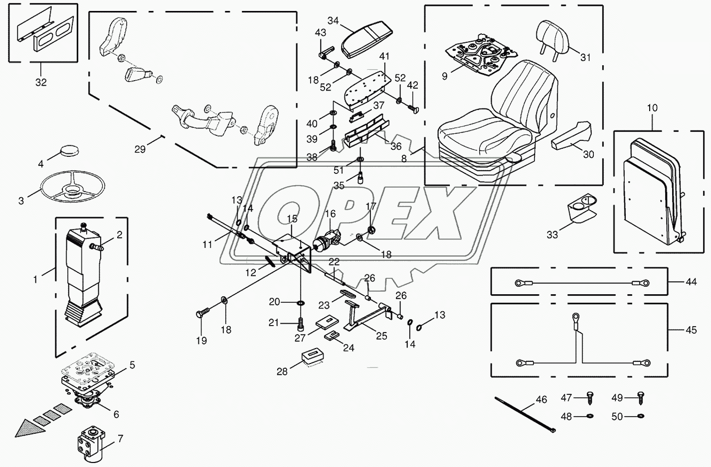 Steering columm