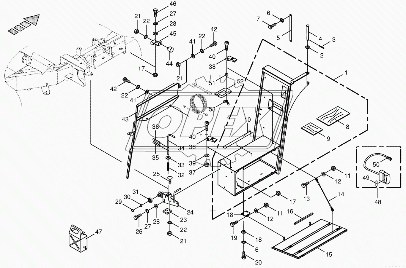 Tool box-pivoting