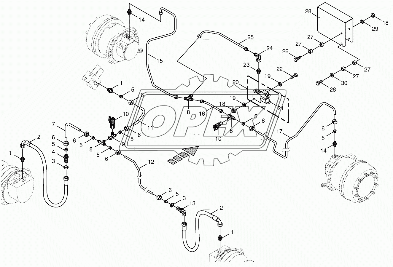 Hydraulics-speed range shifting