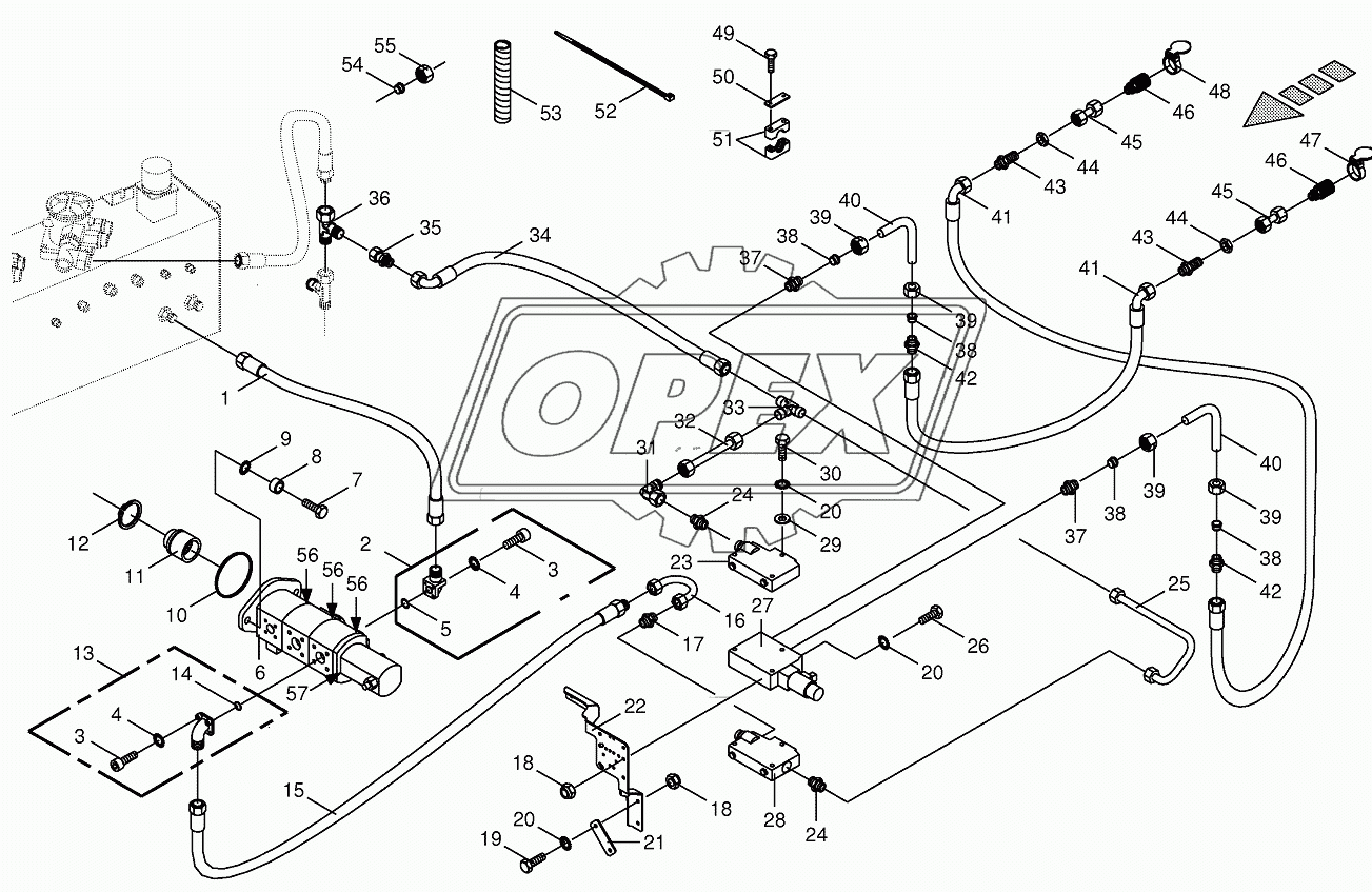 Hydraulics-additive connection back 1