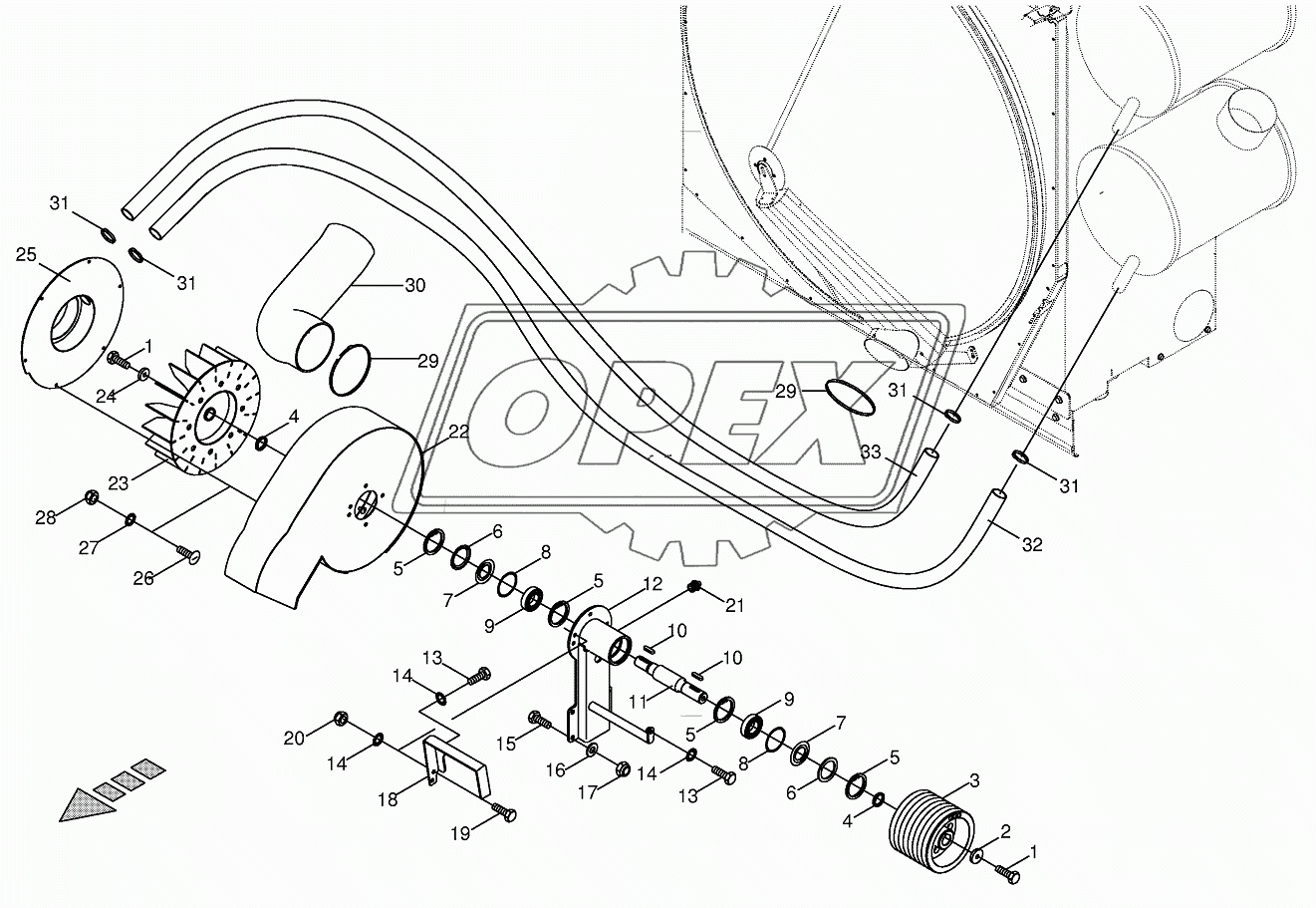 Suction fan