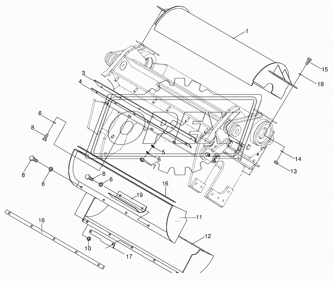 Roller basin