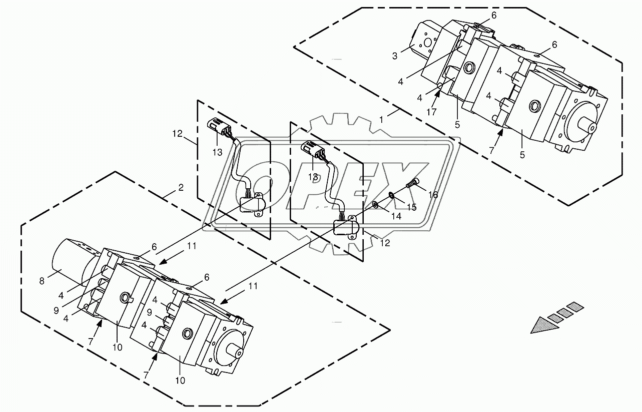 Variable disqlacement pumps