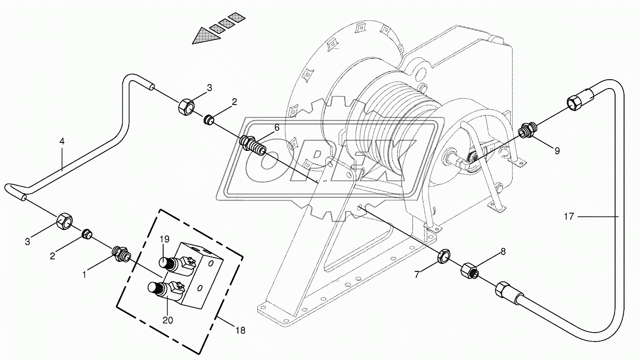 Lines main clutch