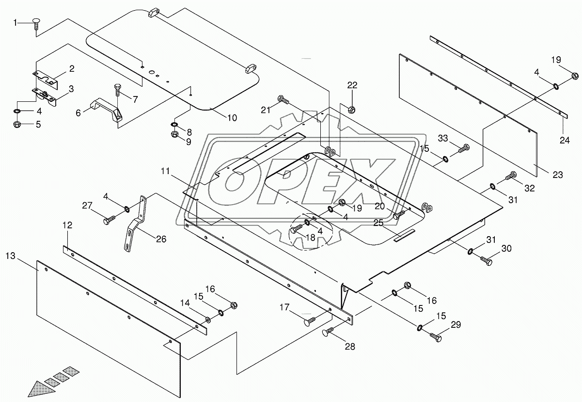 Cover- Feeder Housing