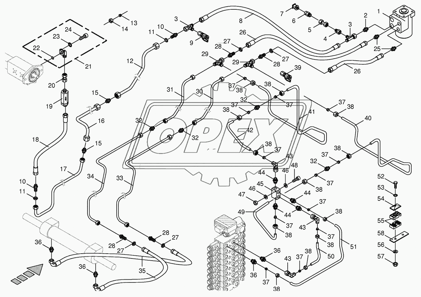 Hydraulic steering system