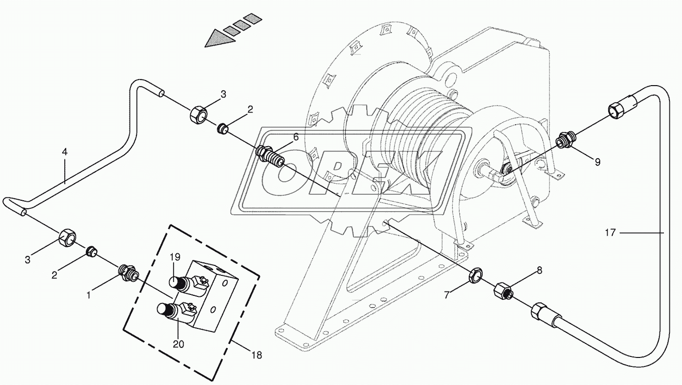 Lines main clutch