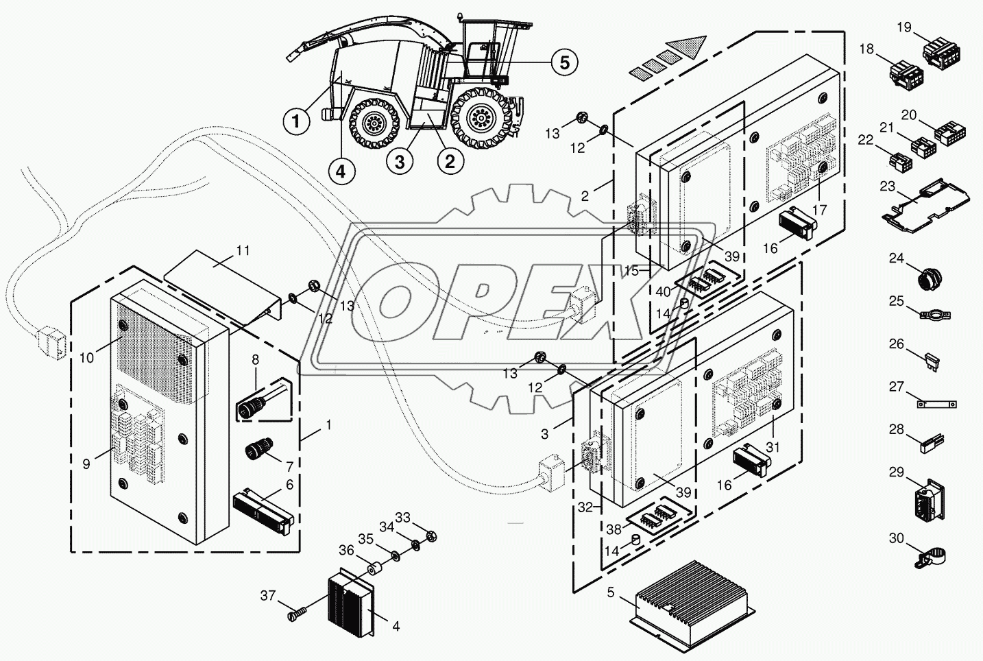 Secondary distributor (SD1,SD2,SD3)