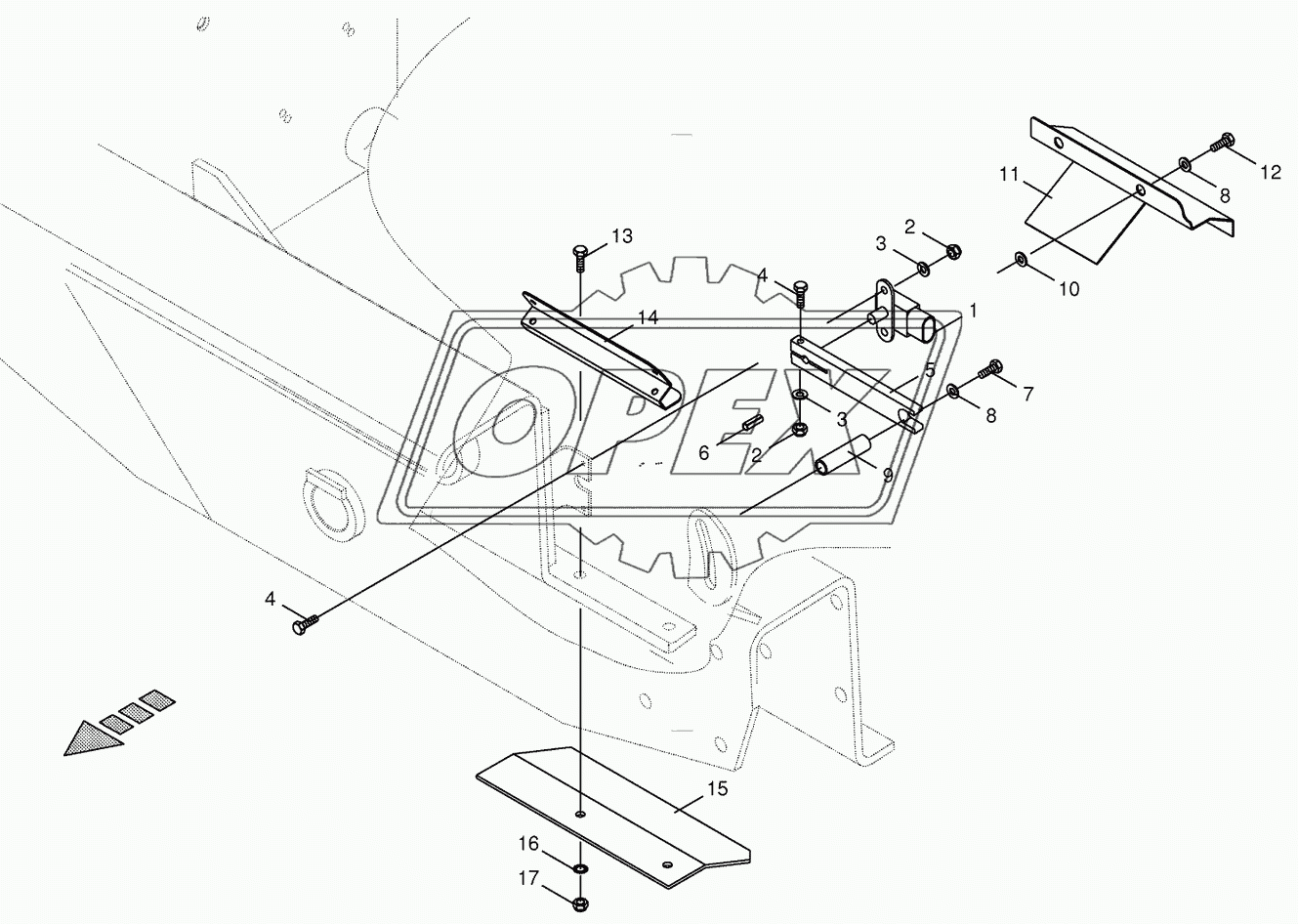 Angle sensor- Pivoting frame