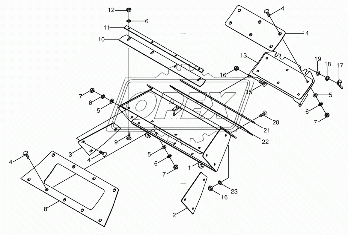 Cracker duct-pivoting