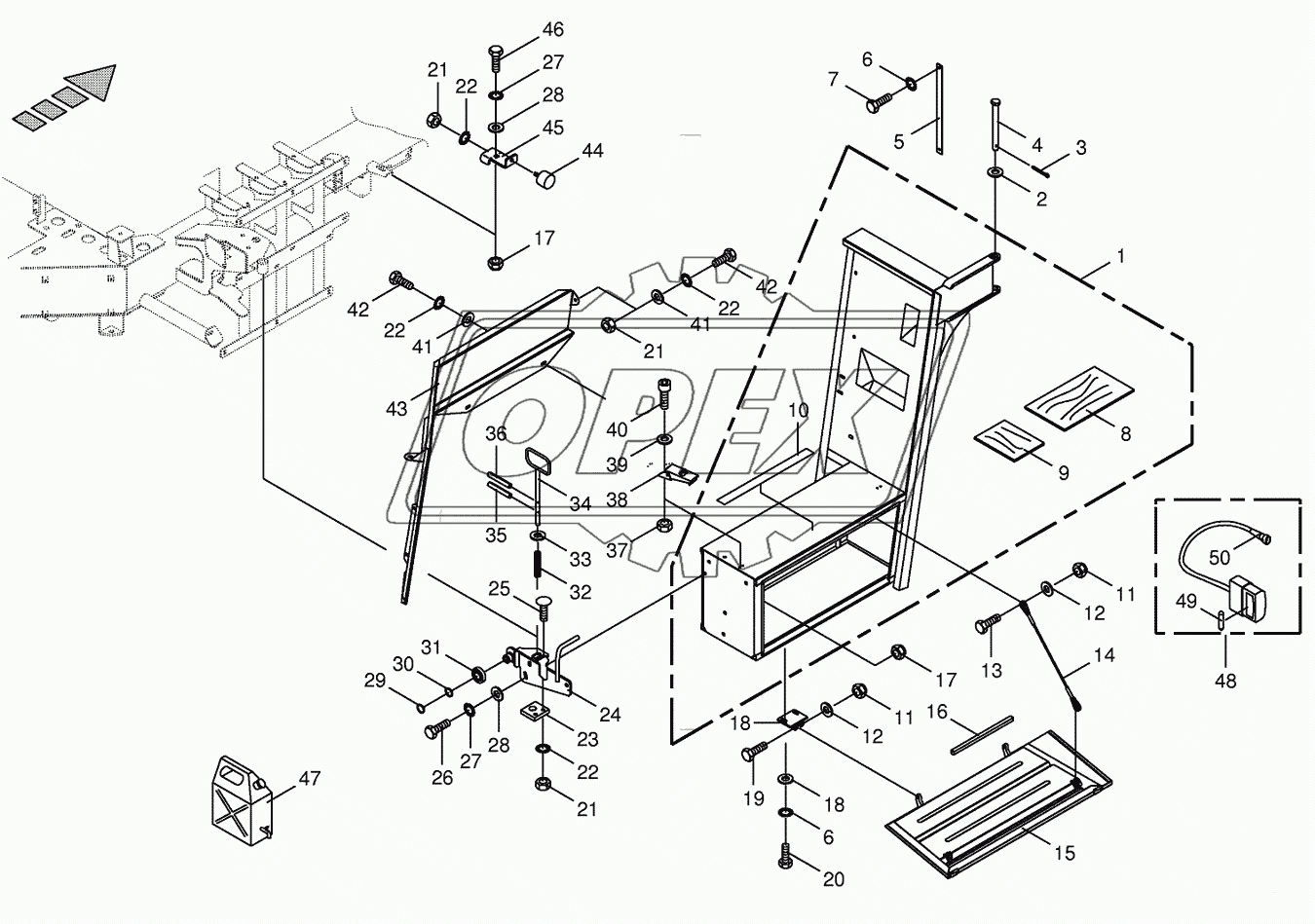 Tool box- pivoting