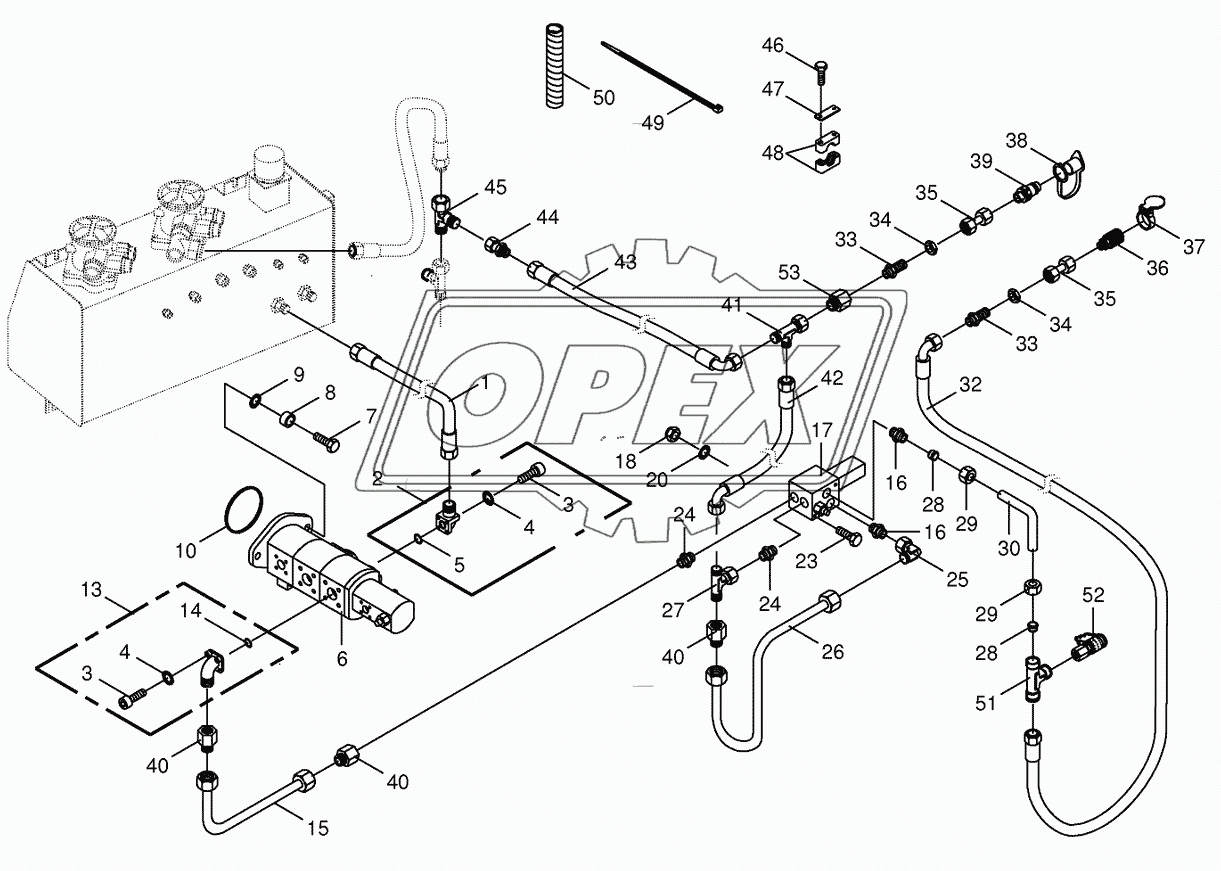 Gear molasses pump 2