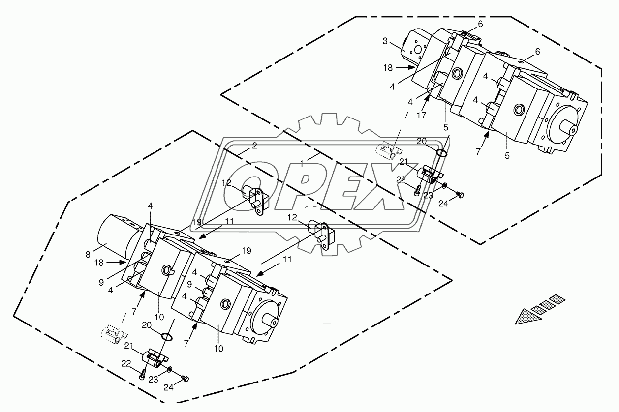 Variable disqlacement pumps