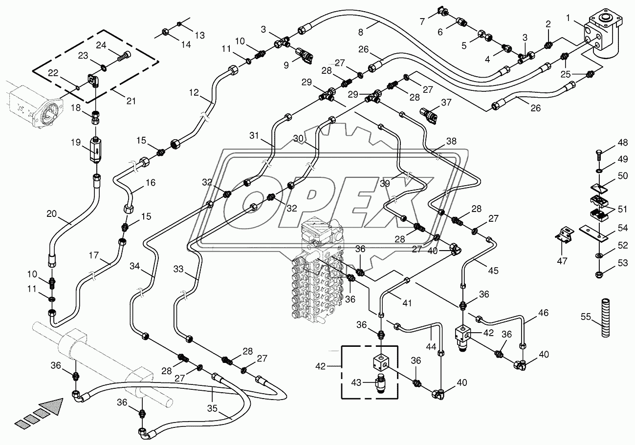 Hydraulic steering system