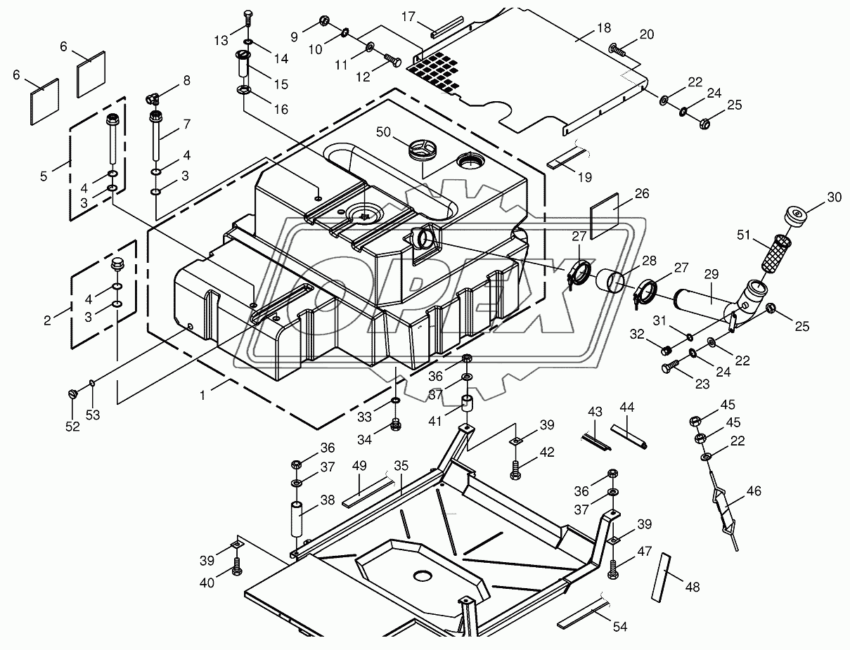 Diesel fuel tank 2