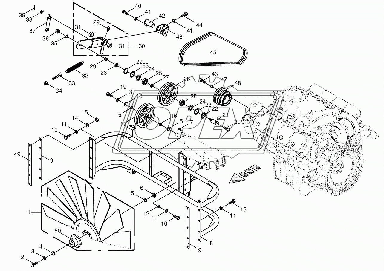 Ventilator wheel / Drive