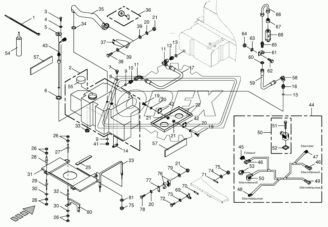 Auxiliary tank