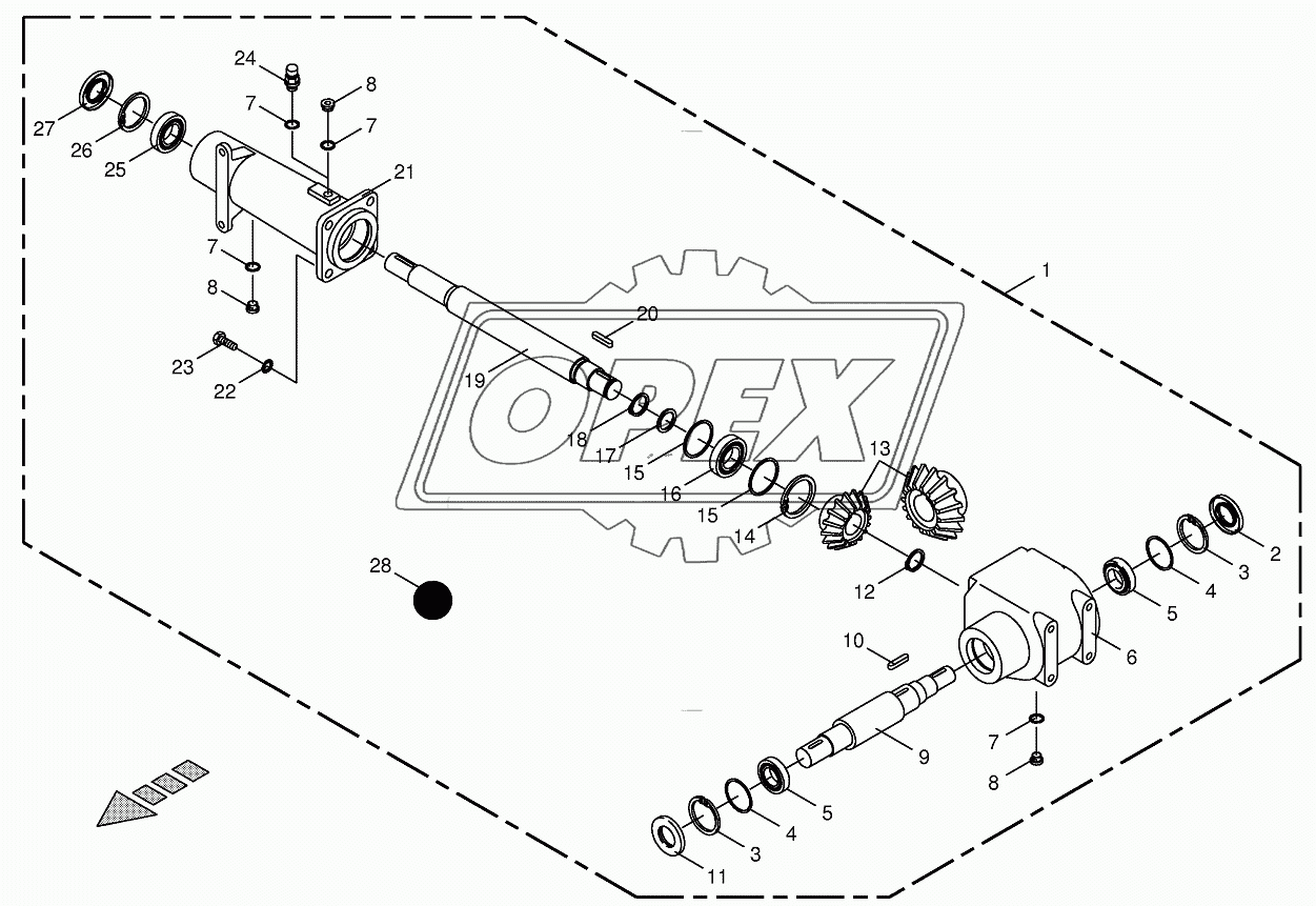 Fan gearbox