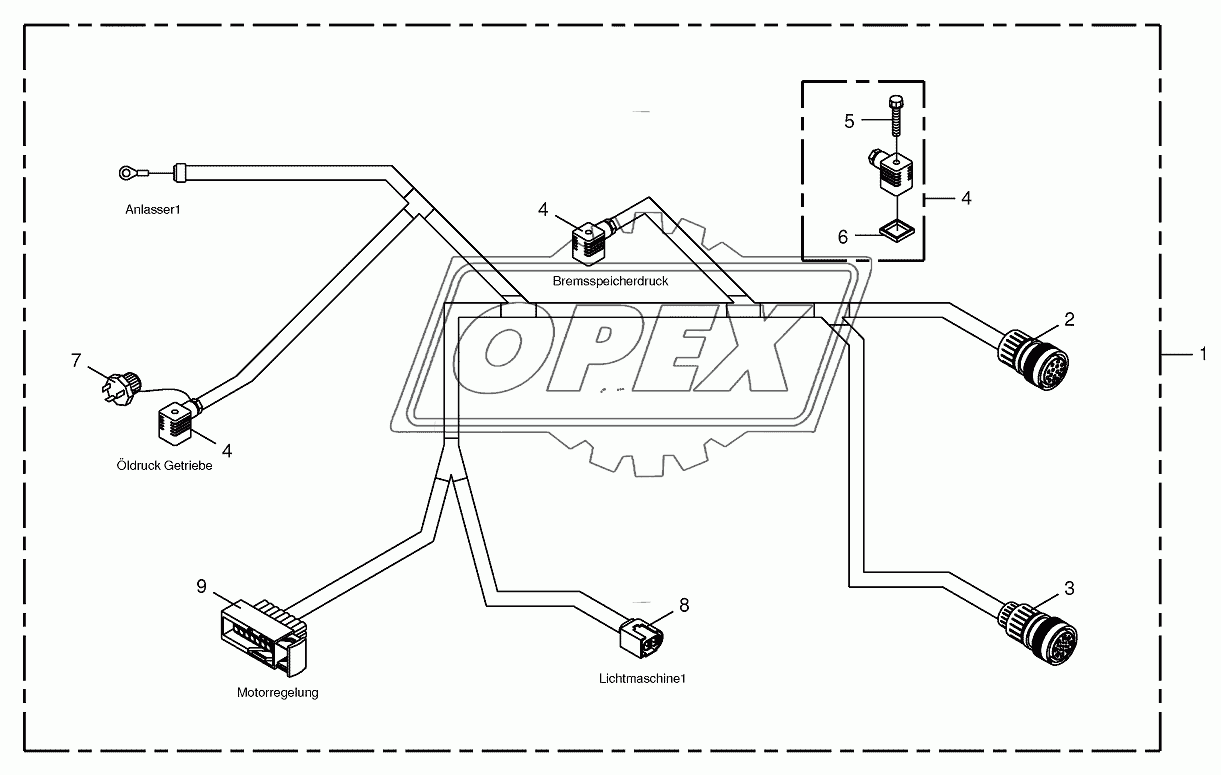 Wiring Harness-engine