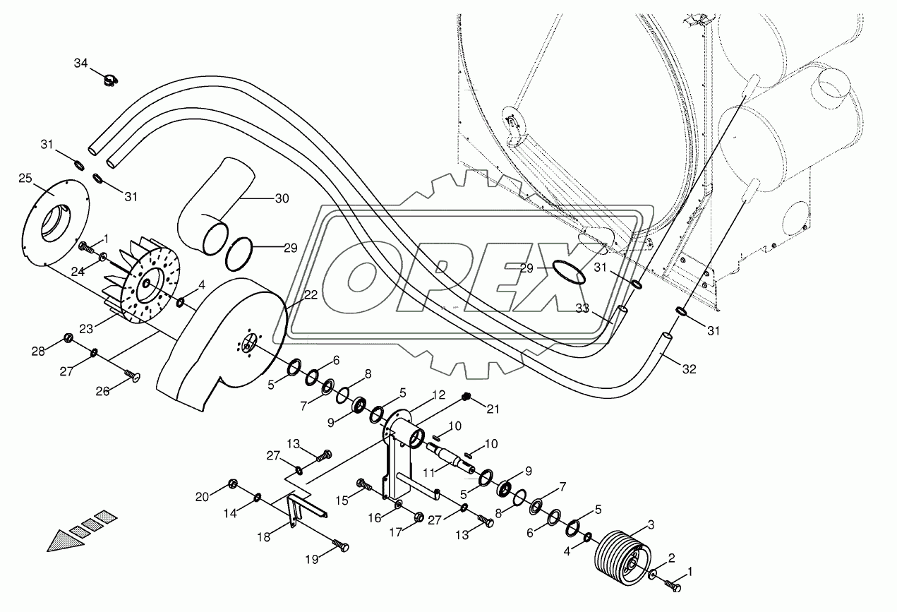 Suction fan