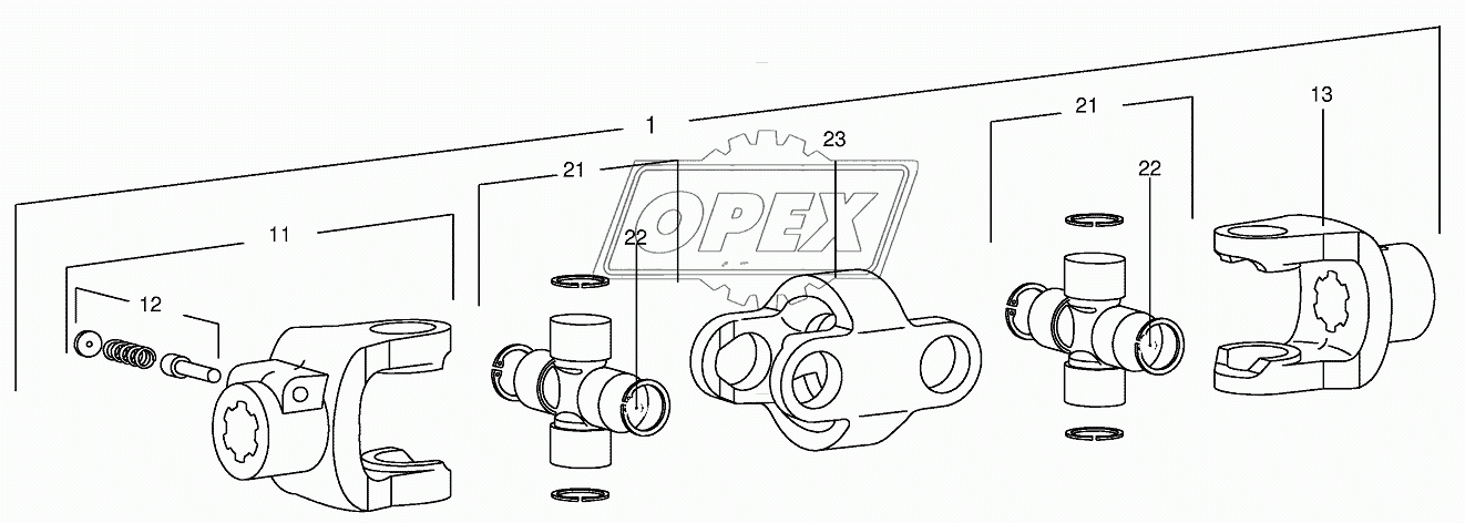 Double universal joint