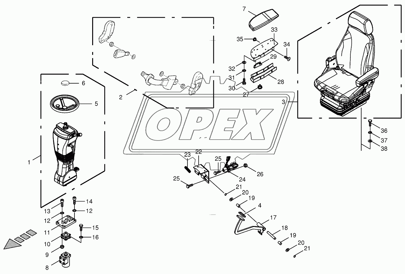 Steering columm